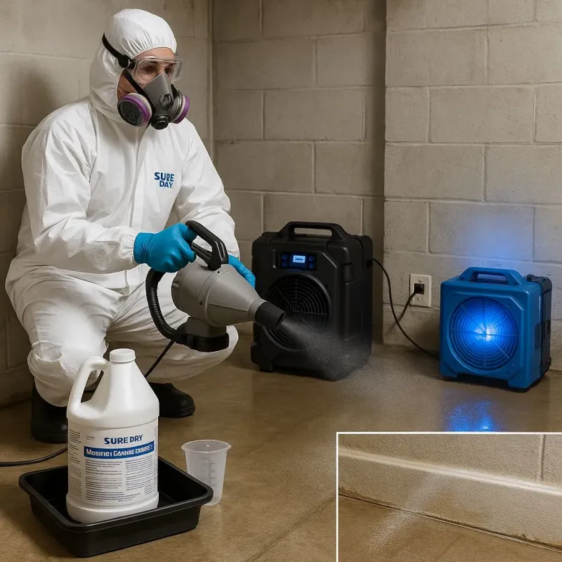 Sanitization and Odor Removal process in Prospect Park, PA