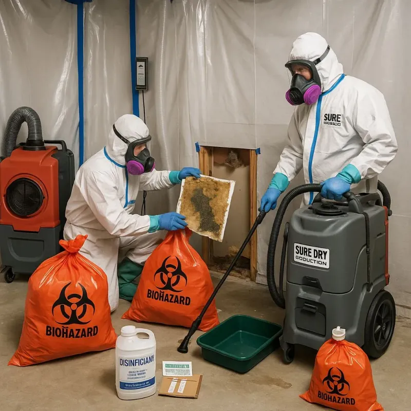 Contaminated Water Handling Protocols process in Prospect Park, PA